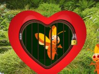 Love Golden Bee Escape