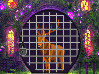 Magical Garden Reindeer Escape