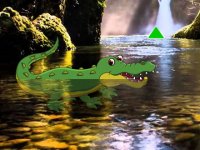 Crocodile Waterfalls Forest Escape