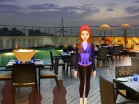 Terrace Restaurant Girl Escape